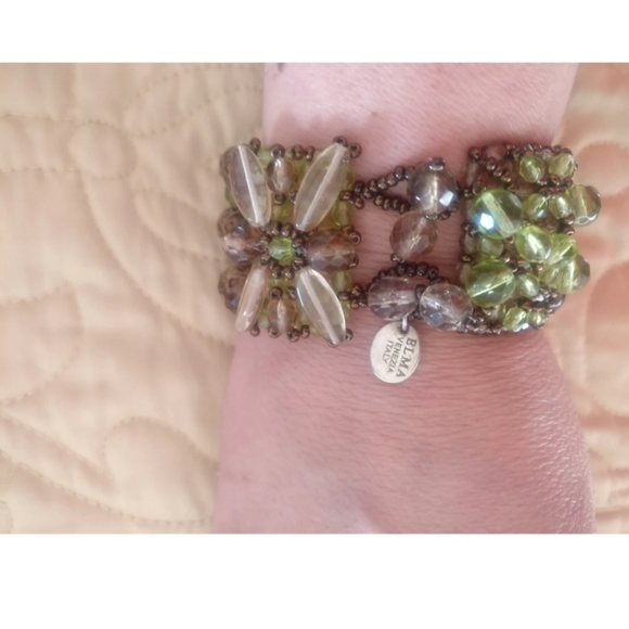 🇨🇦 Vintage Venetian Glass Bracelet by Elma Venezia - Picture 5 of 8